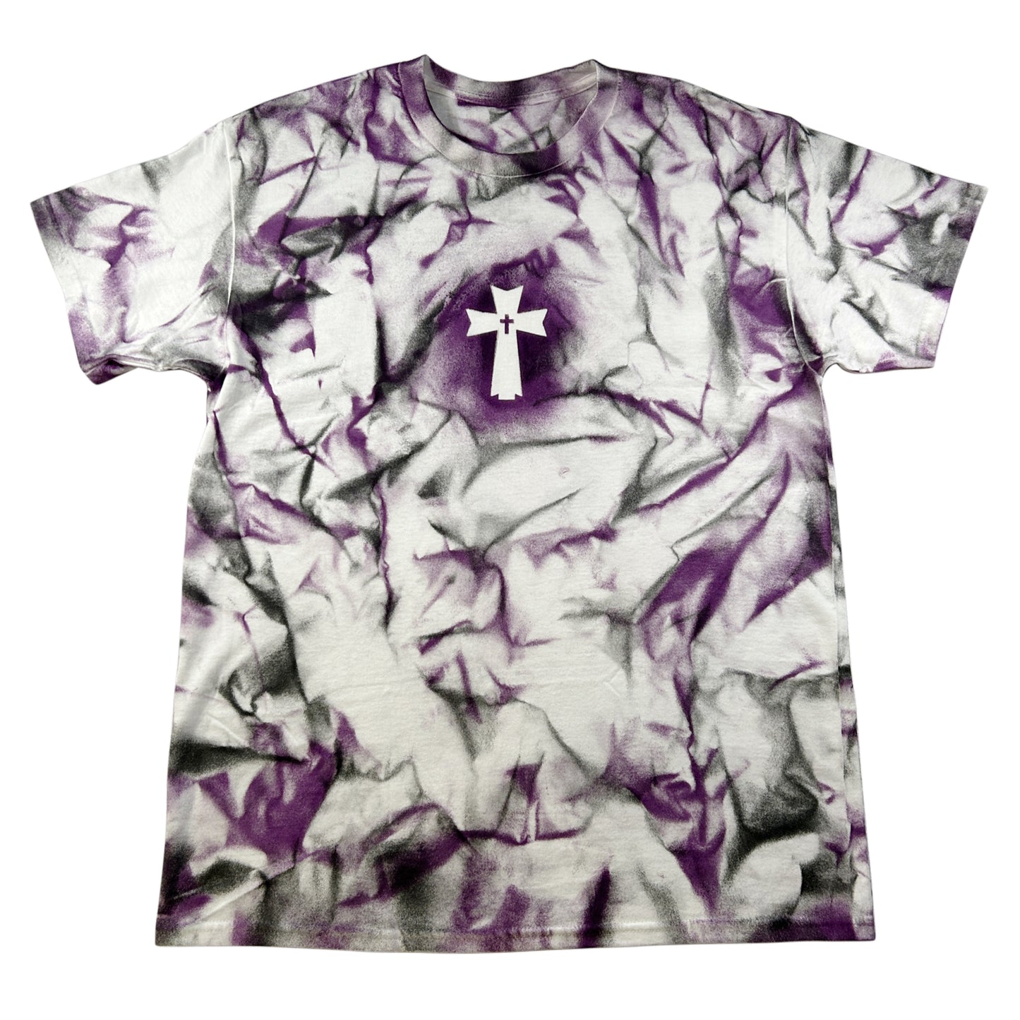 MARBLED CROSS T Shirt