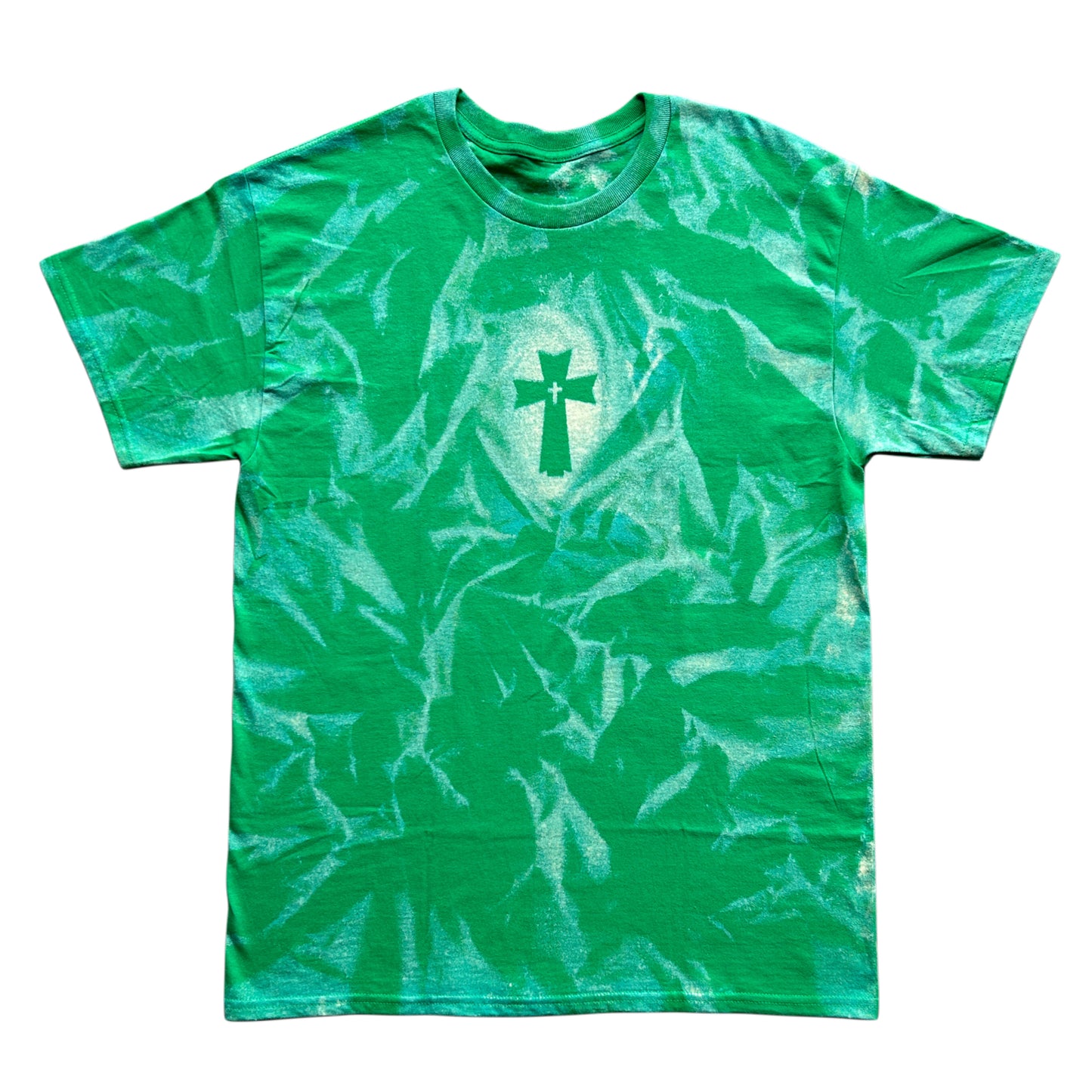 MARBLED CROSS T Shirt
