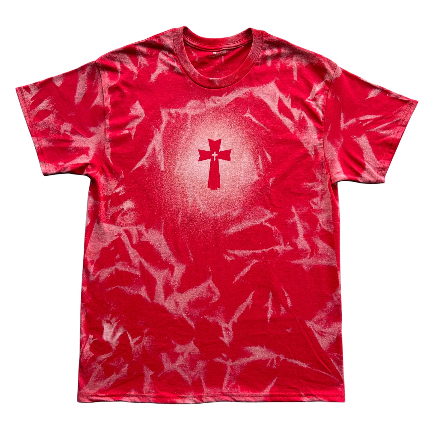 MARBLED CROSS T Shirt