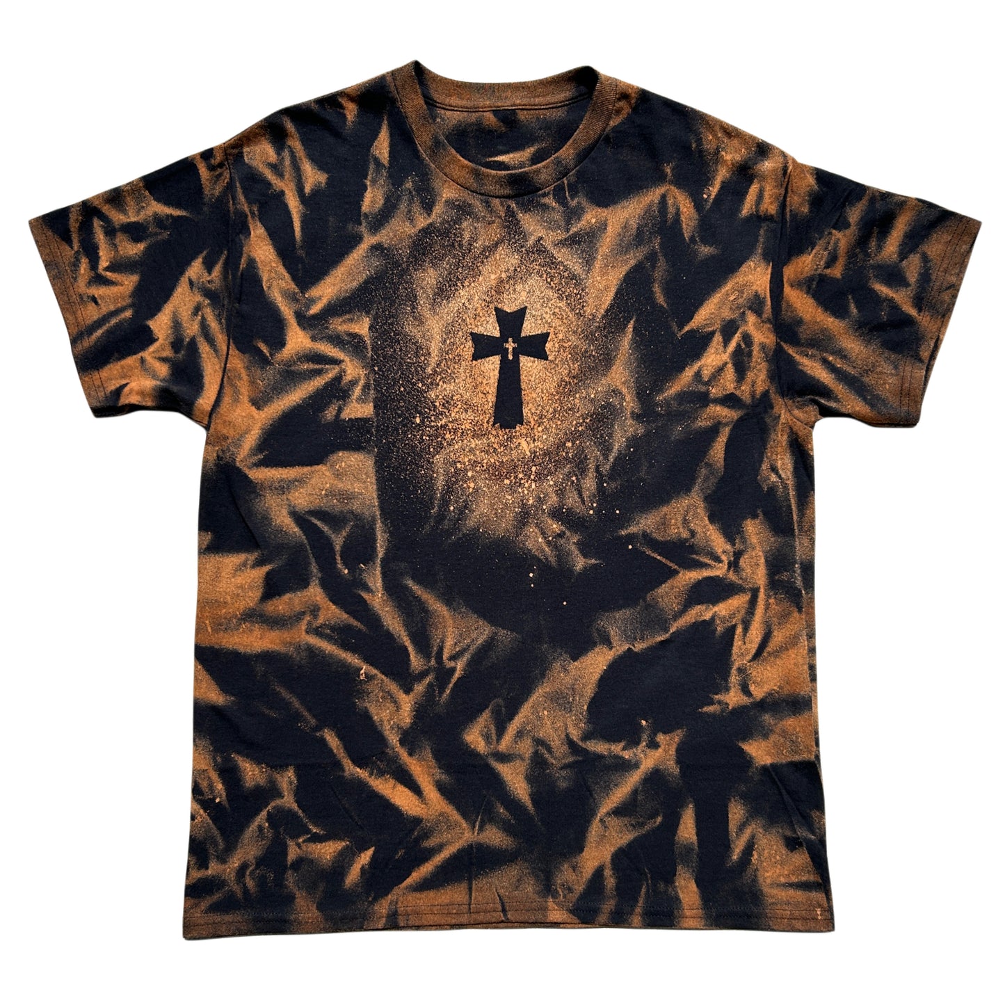 MARBLED CROSS T Shirt