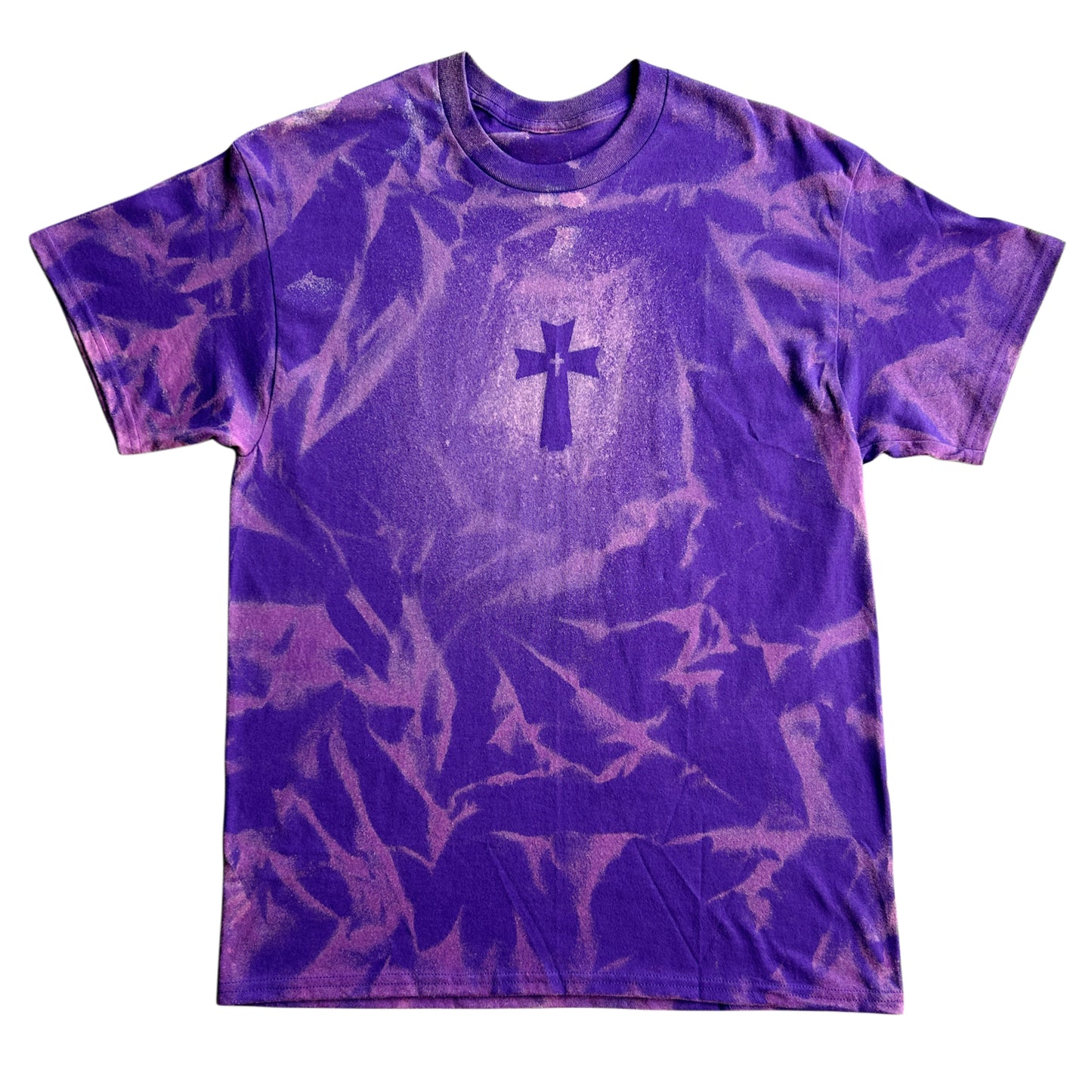 MARBLED CROSS T Shirt